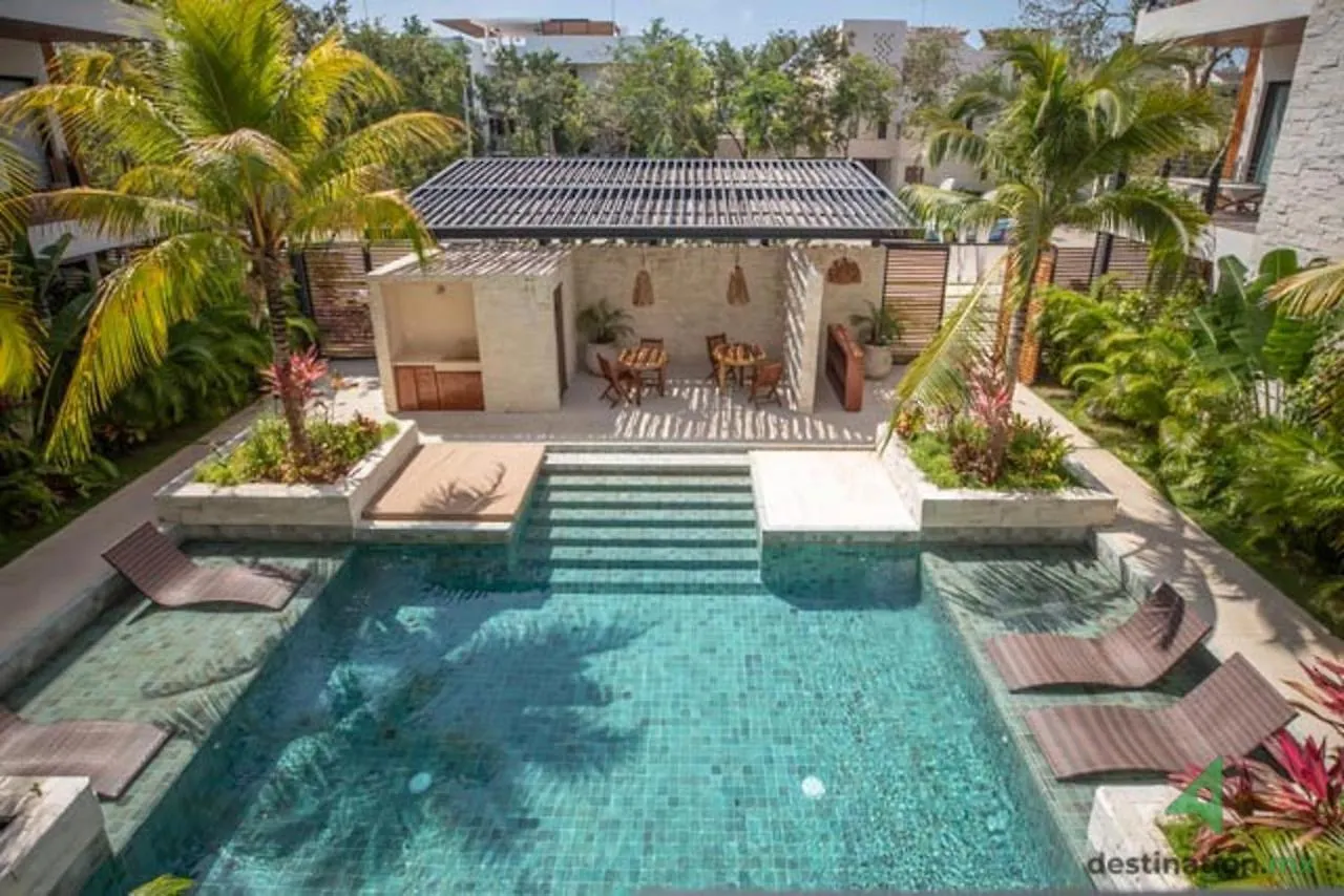 Luxury Apartment With Jacuzzi In Tulum